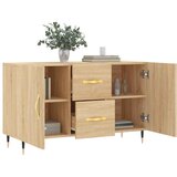  Komoda boja hrasta sonome 100x36x60 cm od konstruiranog drva | shoptok.hr