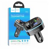 hoco. FM transmiter, brzi punjač za auto, BT v5.0, 3 x USB - E62 Fast Cene