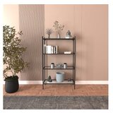 Hanah home polica za knjige marta black glass Cene