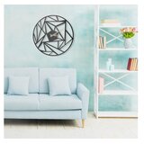 WALLXPERT Zidni sat Perspektiva, 50 x 50 cm, Crni | Eponuda.ba