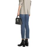 Karl Lagerfeld Ročna torbica slonovina / svetlo siva / črna | Shoptok.si