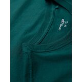 Ombre Men's cotton t-shirt with pocket - marine | Shoptok.si