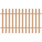  Ograda od kolaca WPC 200 x 120 cm | shoptok.hr