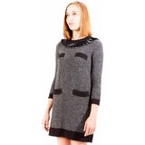 Love Moschino SHORT DRESS WOMAN GRAY | shoptok.hr