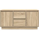 TV ormarić s LED svjetlima boja hrasta sonome 100x41x50 cm | shoptok.hr