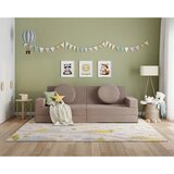 Molarem Home Modularna dječja sofa VARIANT 2 u 1 - 160x160 cm - smeđa Cijene