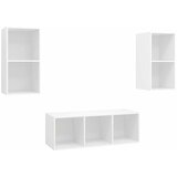  3-dijelni set TV ormarića siva boja betona konstruirano drvo | shoptok.hr