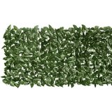 Balkonski zastor s tamnozelenim lišćem 400 x 75 cm | shoptok.hr