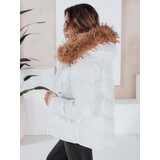 DStreet Kurtka zimowa damska pikowana biała | shoptok.hr