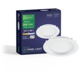  LED panel Green Tech 12W, 3CCT, ugradni, okrugli | Eponuda.ba
