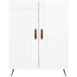  Komoda sjajna bijela 69 5x34x90 cm od konstruiranog drva | shoptok.hr