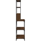  Pekarski stalak sa 6 razina Smeđi hrast 90x40x180 cm drveni | Eponuda.ba