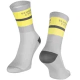 Čarape STRIPE duže, sive S-M/36-41