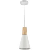 MAYTONI P359-PL-140-W-Luster na sajli BICONES 1xE27/60W/230V pr. 14cm bela/bež Cene