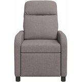  Fotelja s nagibom Sivosmeđa Tkanina | shoptok.hr