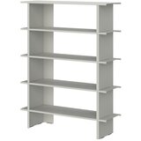 noo.ma Svijetlo siva metalna biblioteka 120x156x37 cm Hes – Cijene