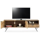 MOME TV omarica iz masivnega manga v naravni barvi 175x55x40 cm Priya – | Shoptok.si