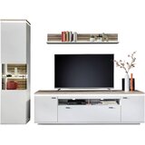 Hom`in DNEVNI REGAL, bela, barve hrasta | Shoptok.si