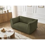 Bobochic Paris Zelena sedežna garnitura iz rebrastega žameta 170 cm Giorgia – | Shoptok.si