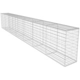  Gabionski zid s poklopcem od pocinčanog čelika 600x50x100 cm | shoptok.hr