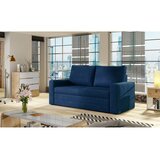 ELTAP Plava baršunasti sklopiva/s prostorom za odlaganje sofa 151 cm Wave – | shoptok.hr