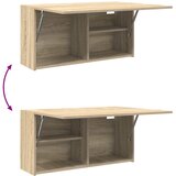  Kupaonski zidni ormarić sonoma hrast 80x25x40 cm izrađeno drvo | shoptok.hr