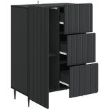  Kreveta s ladicama Crna 66 x 34,5 x 91,5 cm Konstruirano drvo | shoptok.hr