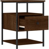  Noćni ormarići 2 kom boja hrasta 40x42x56 cm konstruirano drvo | shoptok.hr