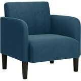SOFA s naslonima za ruke plava 54 cm baršunasta | Eponuda.ba