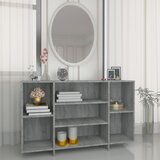 vidaXL Komoda boja sivog hrasta sonome 120 x 30 x 75 cm od iverice Cijene