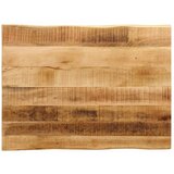 vidaXL Mizna plošča z naravnim robom 70x60x3,8 cm trden robusten mango Cene