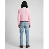 Polo Ralph Lauren Puloverji PULL COL ROND EN MAILLE TORSADEE Rožnata | Shoptok.si