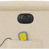  Električni masažni stol krem blago | Shoptok.si