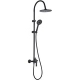 Inter Ceramic alisado usponski tuš set – Mat crna, 6544MB | ePonuda.com