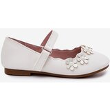 EVENTO Children's Ballet Flats With Flowers White Landgia | Shoptok.si