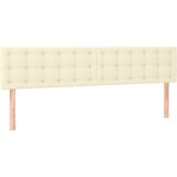  box spring s madracem LED krem 180x200cm od umjetne kože | shoptok.hr