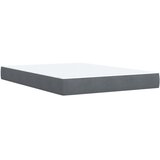  Krevet s oprugama i madracem tamnosivi 140x190 cm baršunasti | shoptok.hr