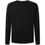 Pepe Jeans Majica z dolgimi rokavi Original Basic 2 Long N moška, črna barva | Shoptok.si