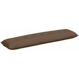 vidaXL Poglavni vzglavnik Rjava 200 x 19 x 50 cm blago, (5000278268) | Shoptok.si