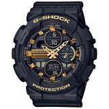 Casio Ženski sat GMA-S140M-1A, Crno kućište, Crni Cene