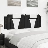vidaXL Vzglavna stranica črna in bela 160 cm umetno usnje | Shoptok.si