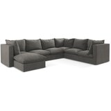 Makamii Tamno siva kutna garnitura (s desnim kutom/u obliku slova "U") Manao – | shoptok.hr