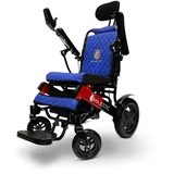 Električni invalidski voziček GO Majestic IQ 9000 - Daljinsko voden Barva Rdeča Blazina in naslonjalo Modra Širina sedežne površine 45 cm, (5000178119)