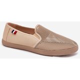 EVENTO Men's Perforated Sneakers Beige Koboru | Shoptok.si