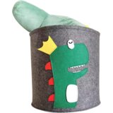 MAGIO Korpa za dečiju sobu Dinosaurus, Siva Cene