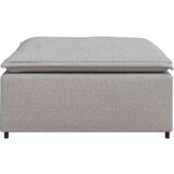  Modularni kauč s podnožjem sivo-plavi 100x100x48 cm - Oblačnosiva tabure | shoptok.hr