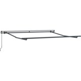 Ručna Retraktilna tenda Črna 350 x 250 cm Poliester in jeklo | Shoptok.si