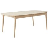 Hammel Furniture Proširiv blagovaonski stol od punog hrasta u prirodnoj boji 106x184 cm Miro – Cijene