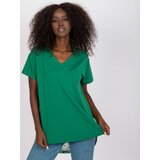 FANCY Blouse-FA-BZ-7724.92P-dark green | Shoptok.si