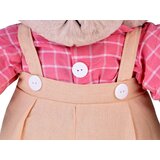  Medvjedić - bež Filip 58 cm u ružičastoj VINTAGE majici ZA5923 A | shoptok.hr